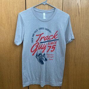 Track Guy Since 75 Gray T-Shirt - S